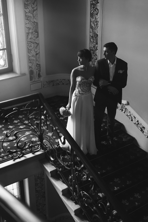 Рита и Андрей (немного ч/б)