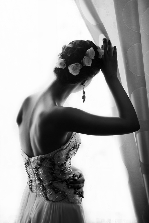 Рита и Андрей (немного ч/б)