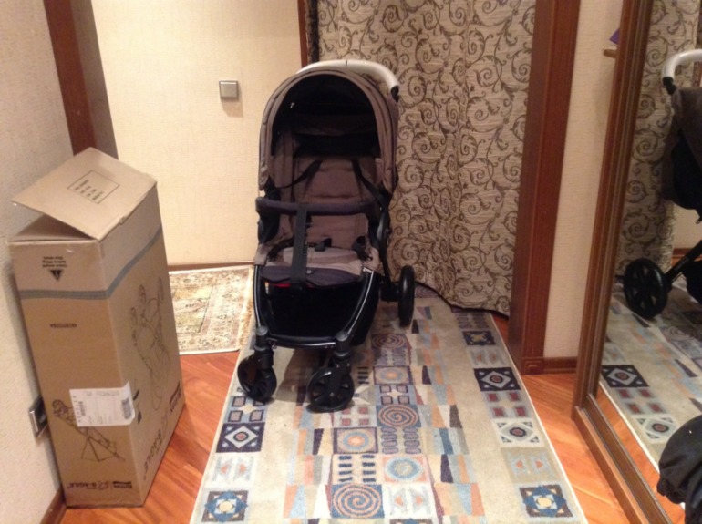 Мое чудо в перьях или покупка Britax b-agile + доработка подножки.