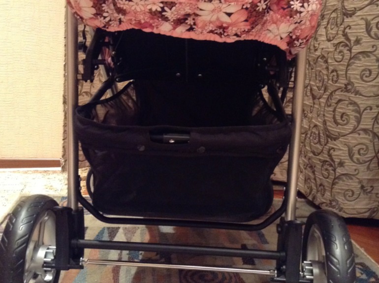 Моя зимняя коляска Esspero X-Drive pink.