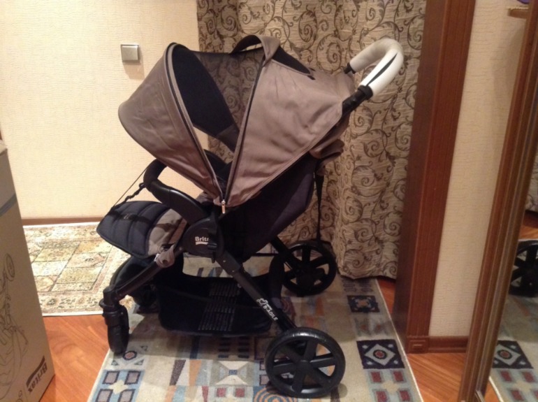 Мое чудо в перьях или покупка Britax b-agile + доработка подножки.