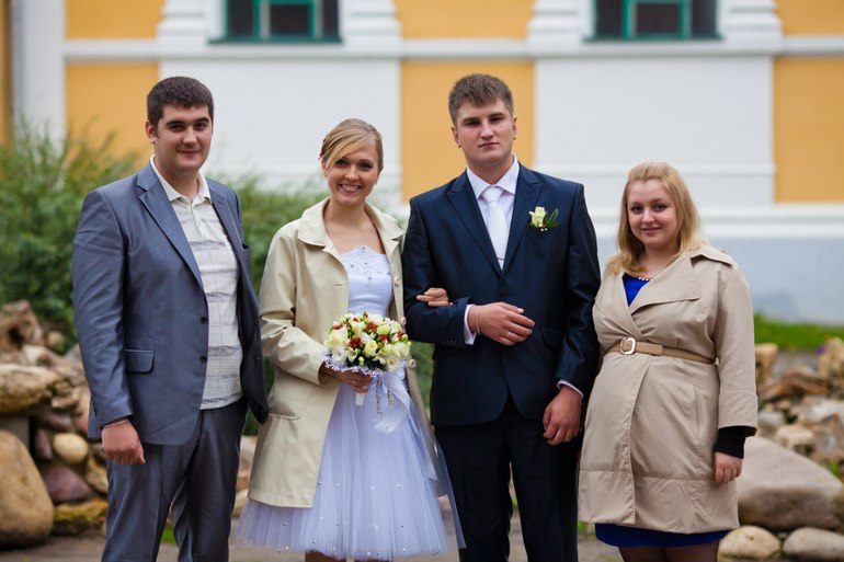 У друзей на свадьбе) фото)