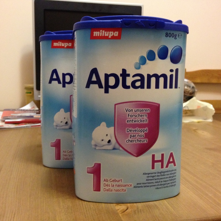 Aptamil 1 HA и Enfamil PREMIUM LIPIL 1