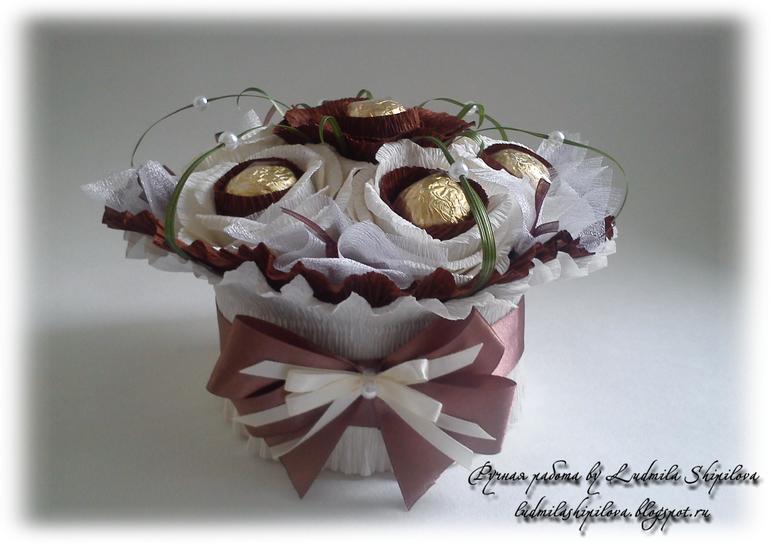 Сладкие молочно-кофейные розы...