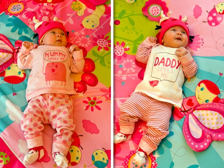 Мама с папой любят тебя!