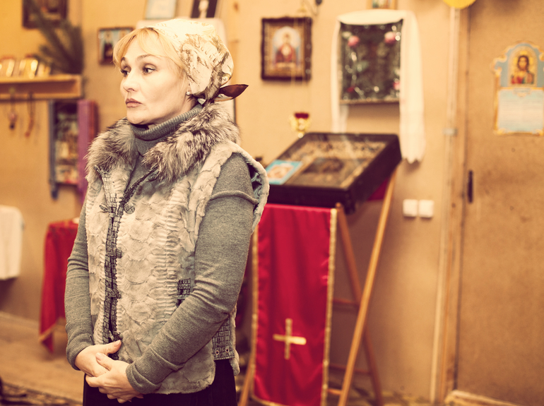 Кирочка и ангел-хранитель. Наши крестины.