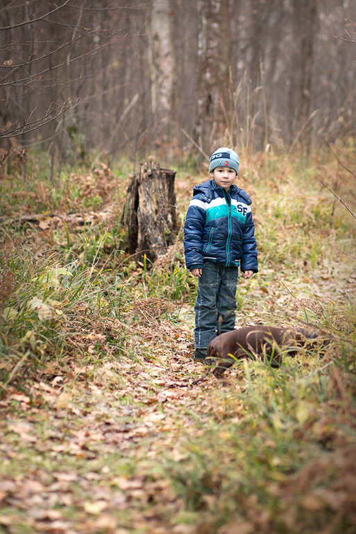 По лесным тропинкам...