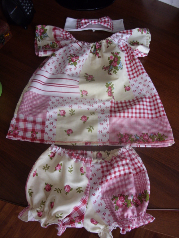 летний хб костюм дочке