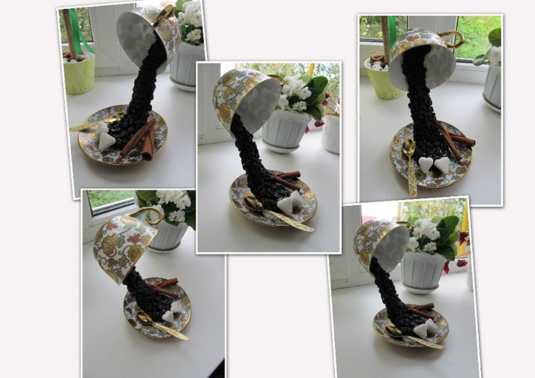 топиарии, летающие кружки