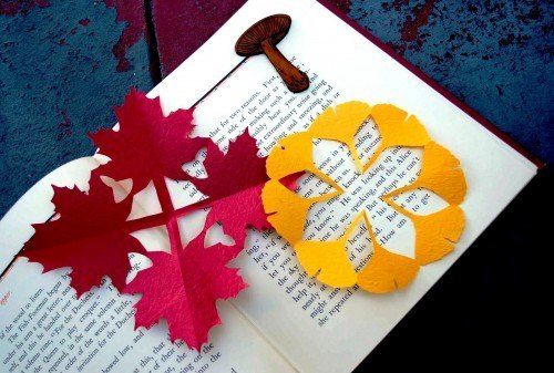 Делаем осенние снежинки