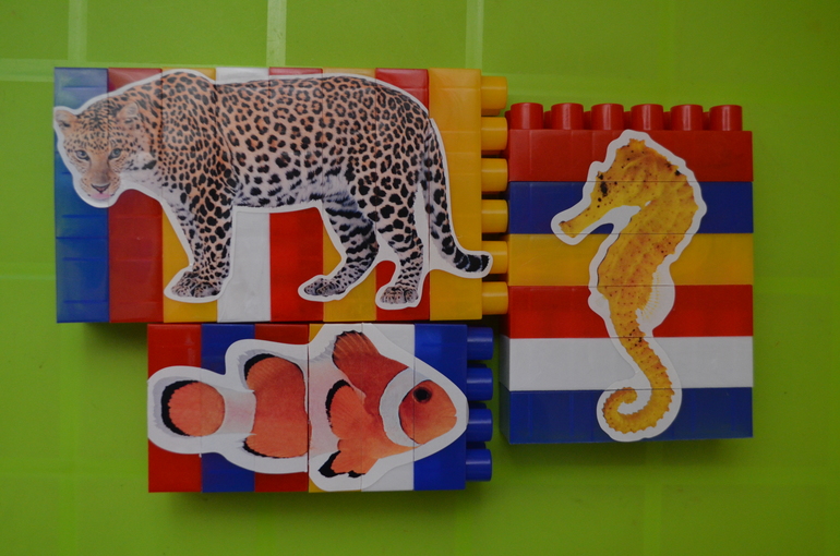 Задания с наклейками и фломастерами(и не только) или неделя на больничном без принтера :)