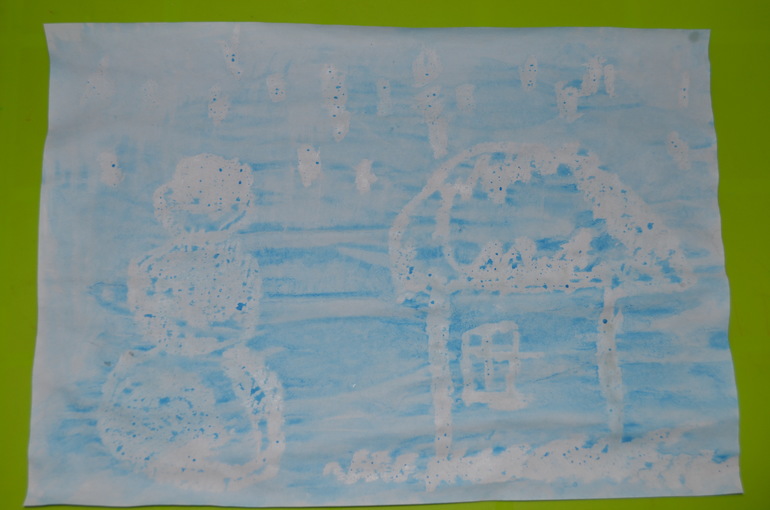 Предновогодние занимашки. Снежинки