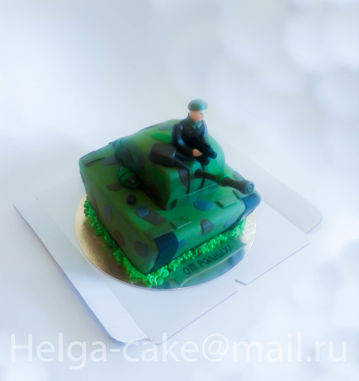 Торт-танк на заказ