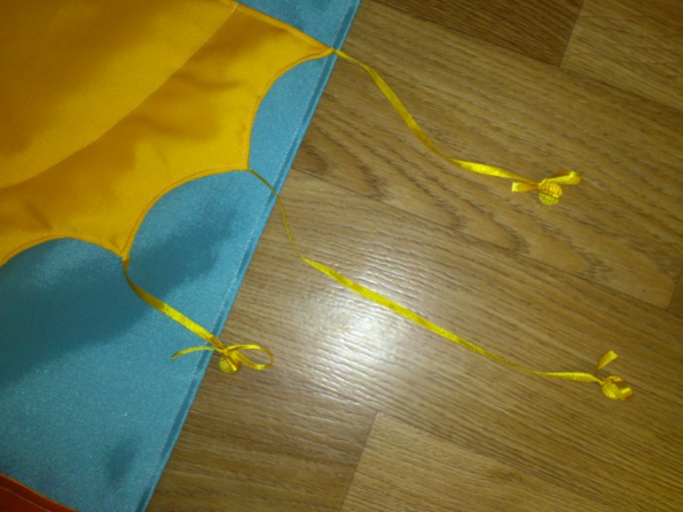 Сшила ламбрекен сынуле в садик