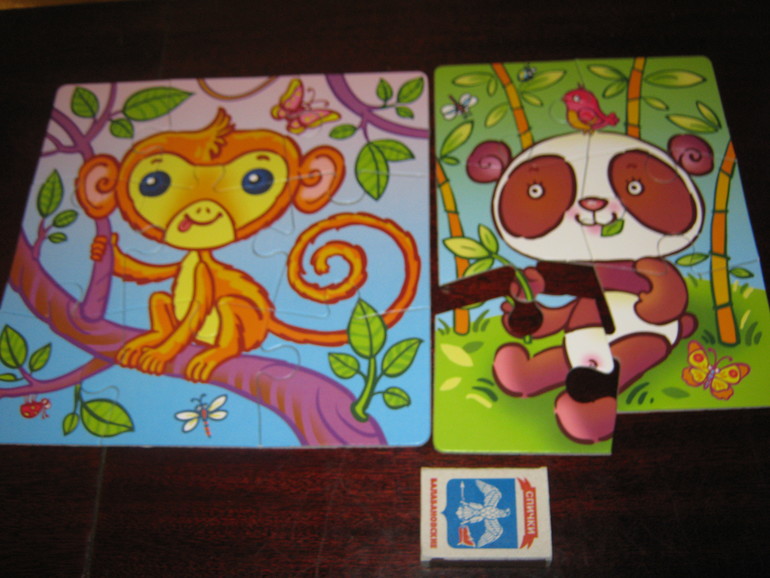 Отчётик про наши пазлы