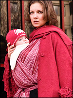 Носим зимой в слинге!