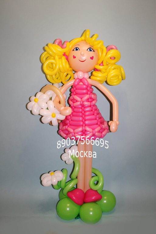 Фигуры из воздушных шаров от Shar-prezent.ru