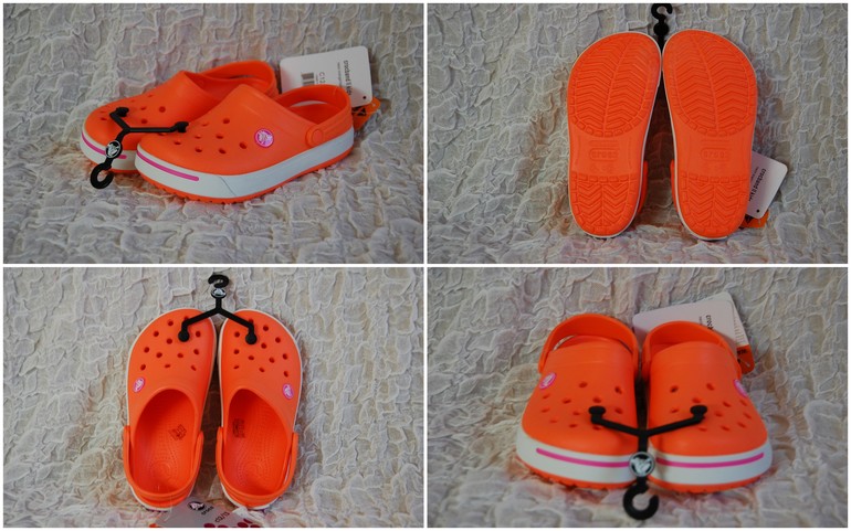 В наличии 89 пар! Новые детские Кроксы (Crocs) Оригиналы - Лето / Для бассейна от С2/3 до J5