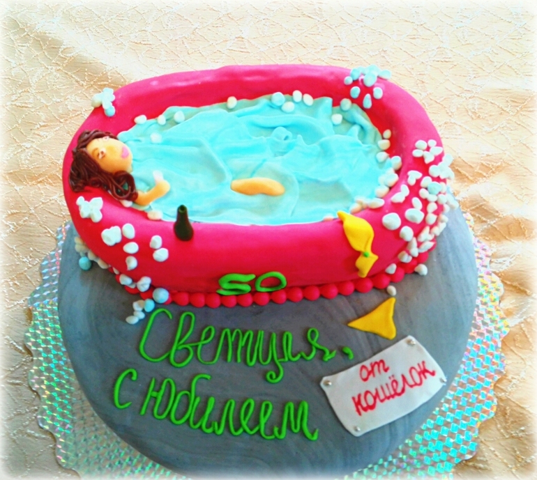 :))  тортик "от кошелок"