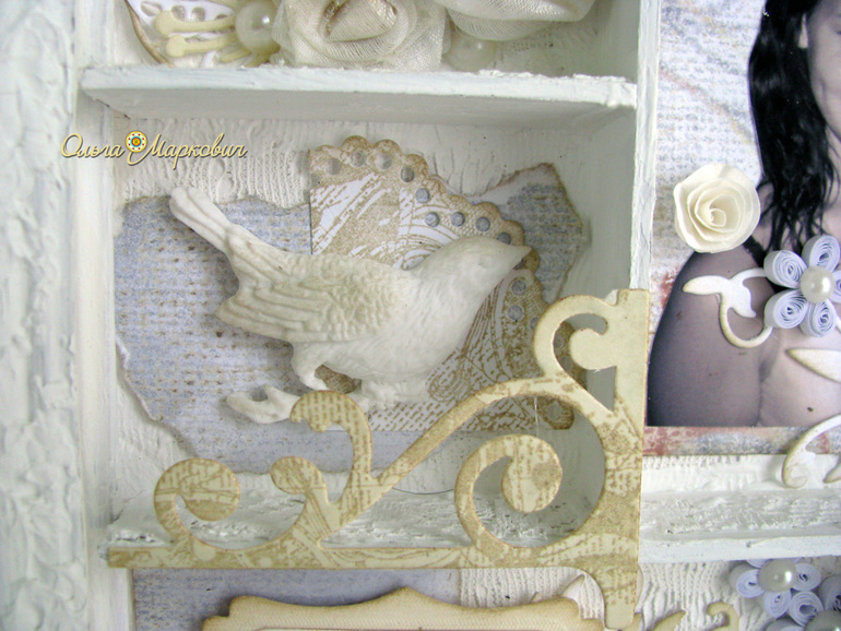 Оъемная рамка в подарок на свадьбу