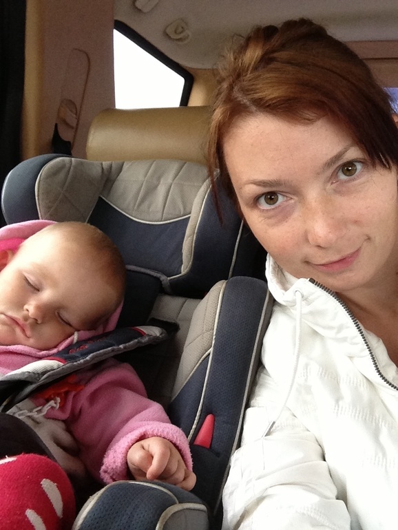 Из Геленджика в Ярославль на машине с годовасечкой))))