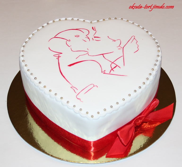 Торт "Первый поцелуй"