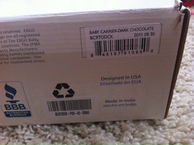 Продам рюкзак ERGO baby! Оригинал, привезен из США.