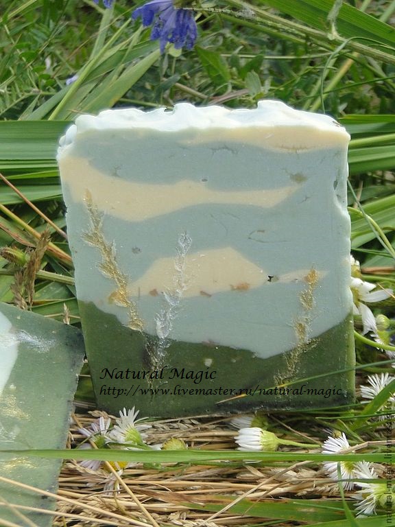 натуральное мыло с нуля "Луговые травы"