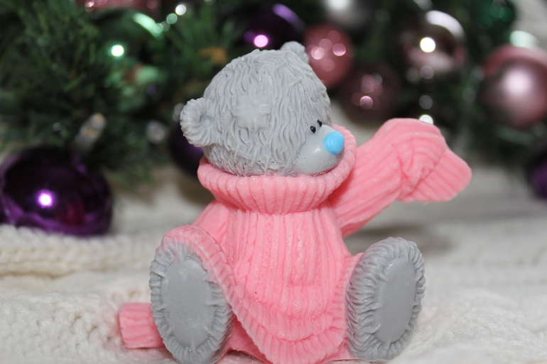 Новогоднее мыло ручной работы