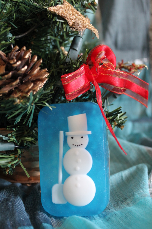 новогоднее мыло ручной работы в подарок