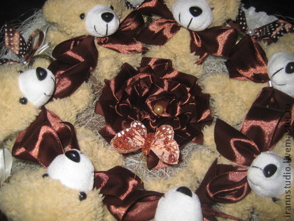 Букет из мягких игрушек "Юбилейный"