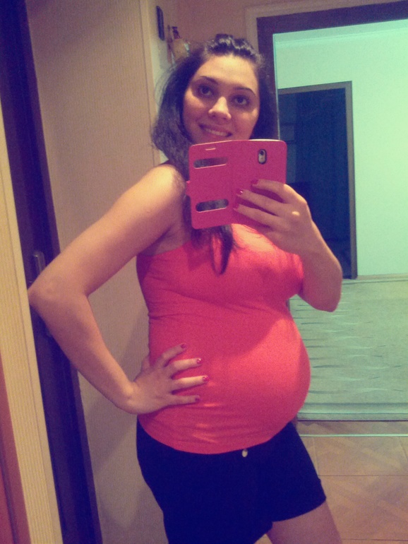 животики на 30 неделе