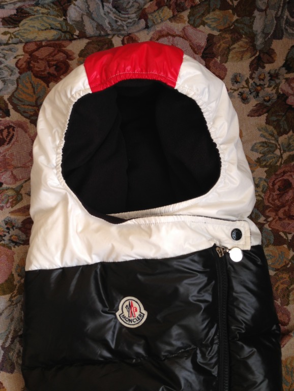Конверт moncler для новорожденного (б/у)