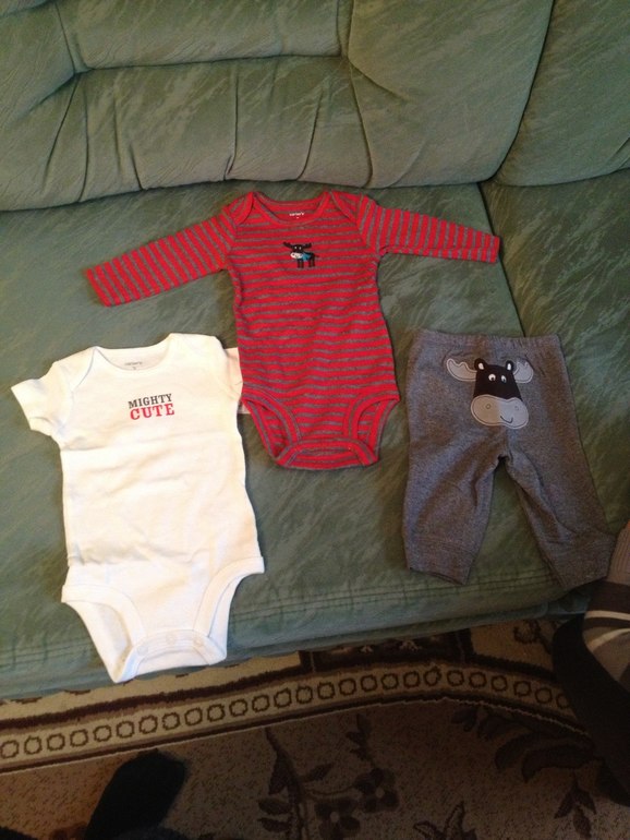 Приданное для нашего модника:)