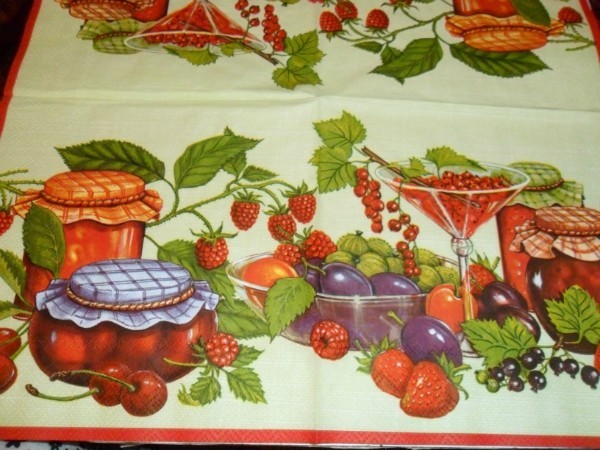 САЛФЕТКИ ДЛЯ ДЕКУПАЖА , кухонная тема