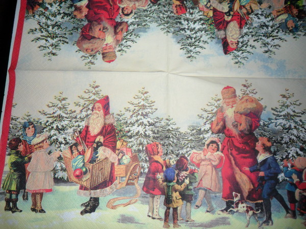 Скоро Новый год!!! Предлагаю салфетки .