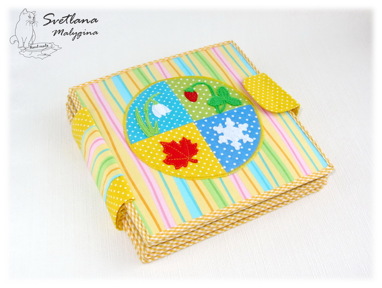 Развивающая книжка Времена года