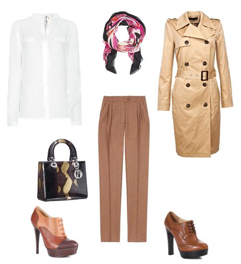 Варианты использования белой блузки