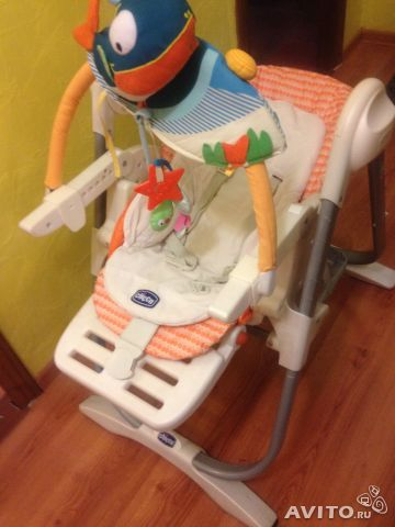 Стульчик Chicco Polly Magic 3 в 1