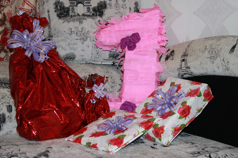 Первый день рождения дочки!