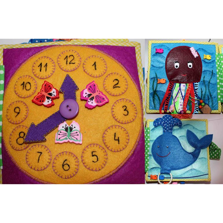 Развивающая книжка. Выполню на заказ, цена-3200р.