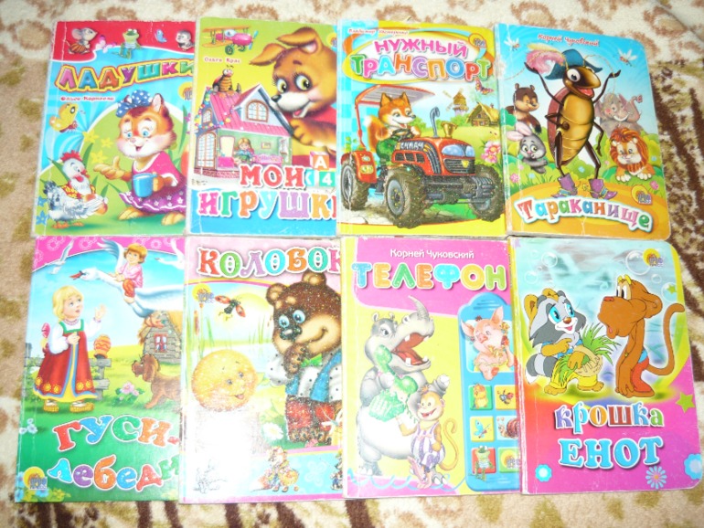 Книжки двух мальчишек