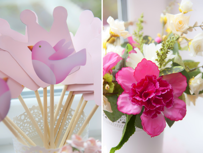 Делюсь первым опытом в оформлении Дня рождения дочки.Розовая вечеринка.