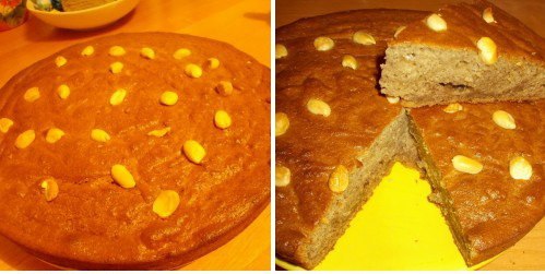 Банановый кекс