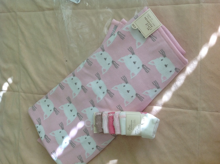 Наши первые покупки с сайта Next. Ура! Пришла посылка!