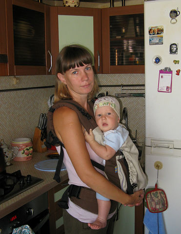 Продам слинг-рюкзак б/у