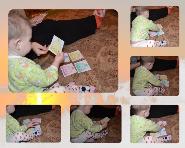 Лото на изучение цвета