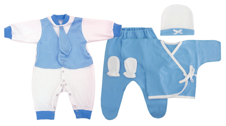 Комплект для новорожденного на выписку из роддома "Джентельмен"