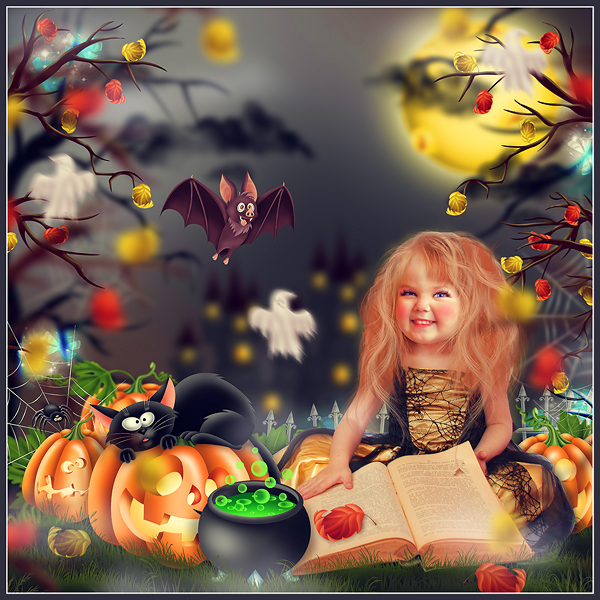 Happy Halloween by Lissa Designs