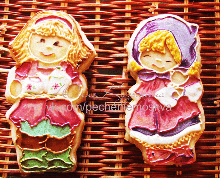 Расписные пряники и печенья